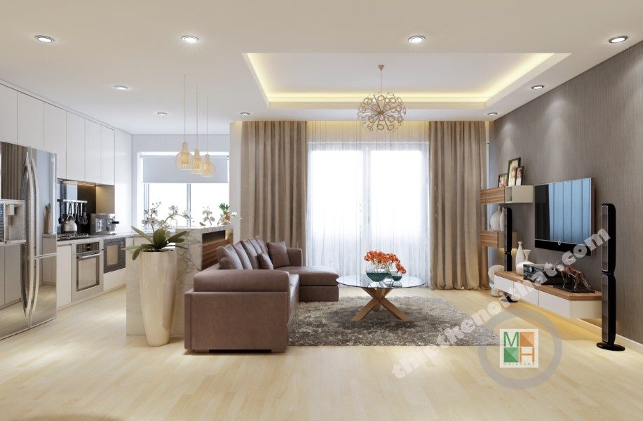Thiết kế căn hộ Fideco River View, Thảo Điền, Quận 2, Hồ Chí Minh